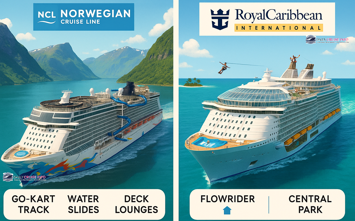 Norwegian Cruise Line vs Royal Caribbean