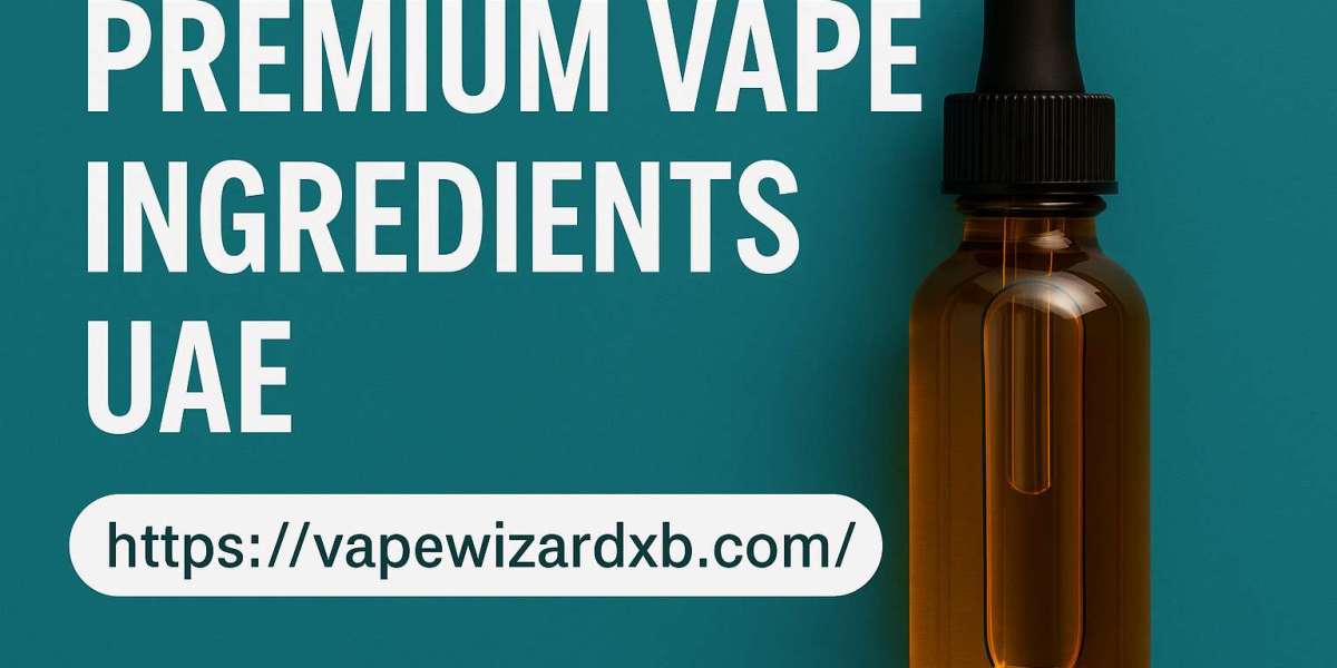 Premium Vape Ingredients UAE | Authentic & Fresh