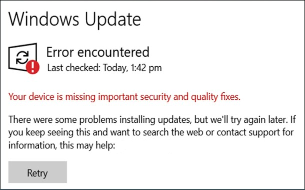 Why this Windows Error 0x8007370d occurs ?