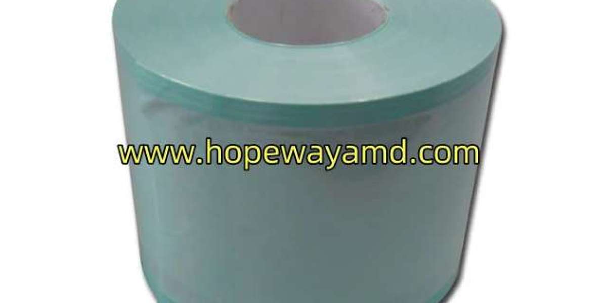 Hopewayamd Sterilization Gusseted Roll Secures Cleanroom Packaging