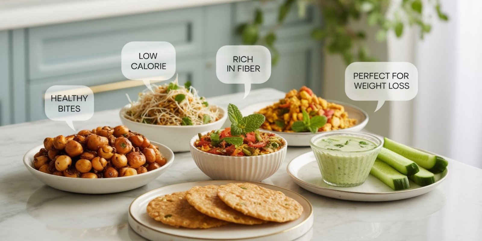 Best Healthy Indian Snacks for Weight Loss Tasty & Light
