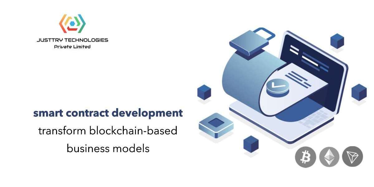 How can smart contract development transform blockchain-based business models?