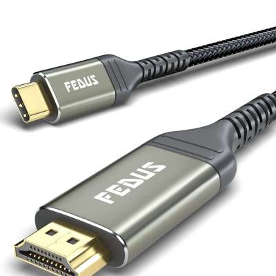 FEDUS USB C to HDMI Cable, 4K@60Hz Type-C to HDMI Adaptor for Home Office and MAC Thunderbolt 3/4 Co Profile Picture