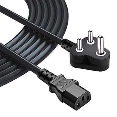 FEDUS Computer Power Cable Cord for Desktops PC and Printers/Monitor SMPS Power Cable IEC Mains Powe Profile Picture