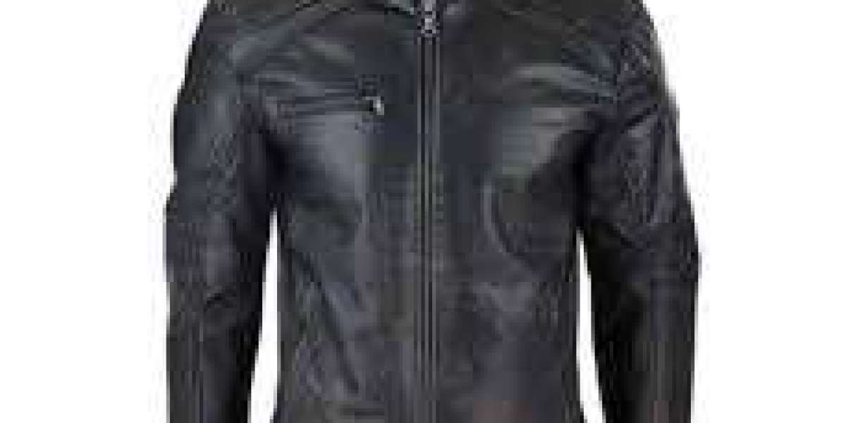 Real Men's Leather Motorcycle Jacket From Reality X Leather