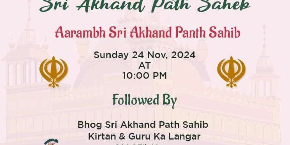 Spiritual Beginnings: The Importance of an Akhand Path Invitation Card