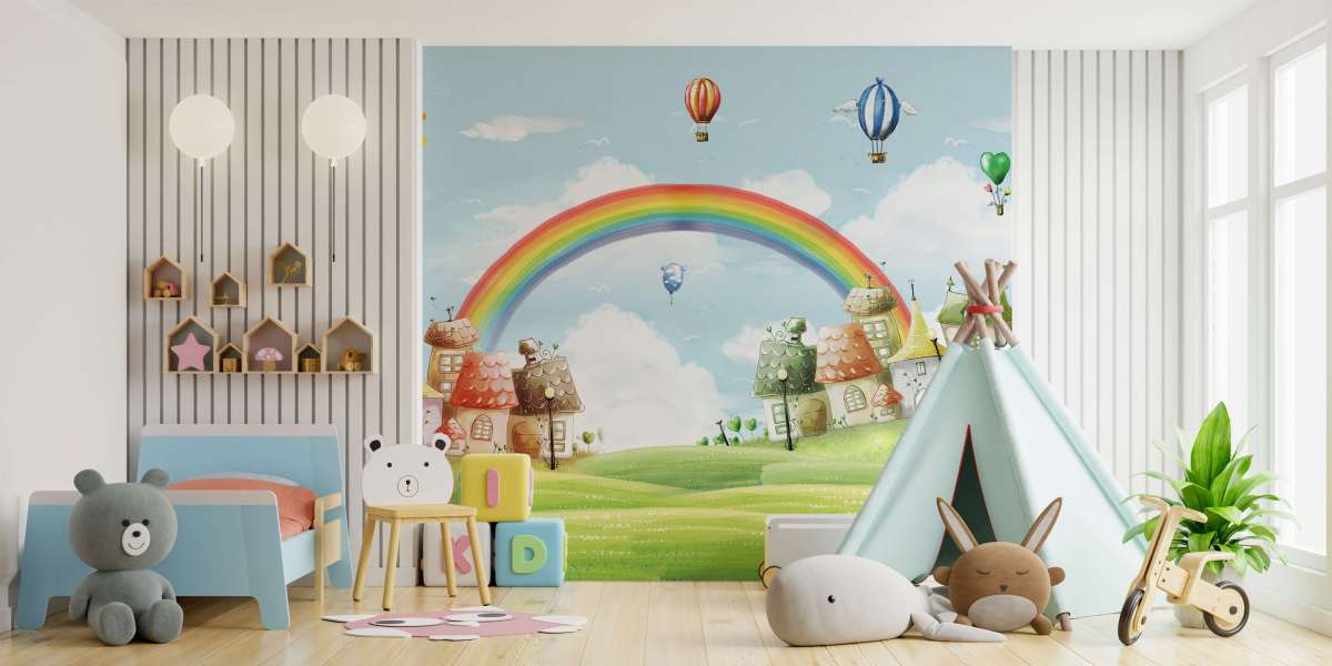 Wallpaper for Nursery Walls That Grows with Your Baby