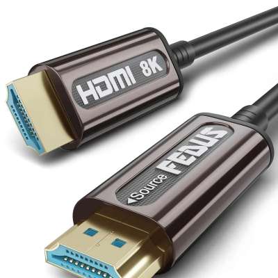 FEDUS Fiber Optic HDMI Cable Long, 8K@60Hz 4K@120Hz in-Wall Rated HDMI 2.1, 48Gbps Ultra High Speed  Profile Picture