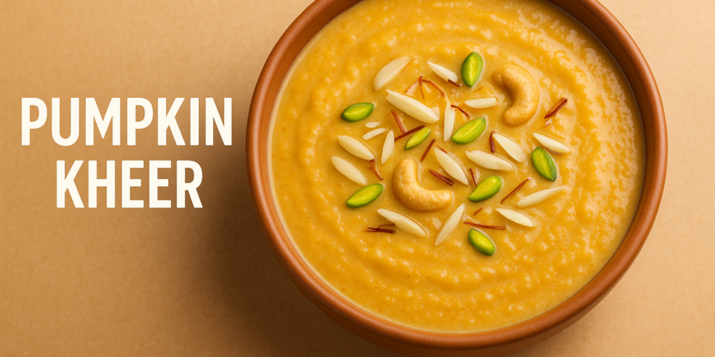 Pumpkin Kheer Recipe A Delicious and Healthy Indian Dessert