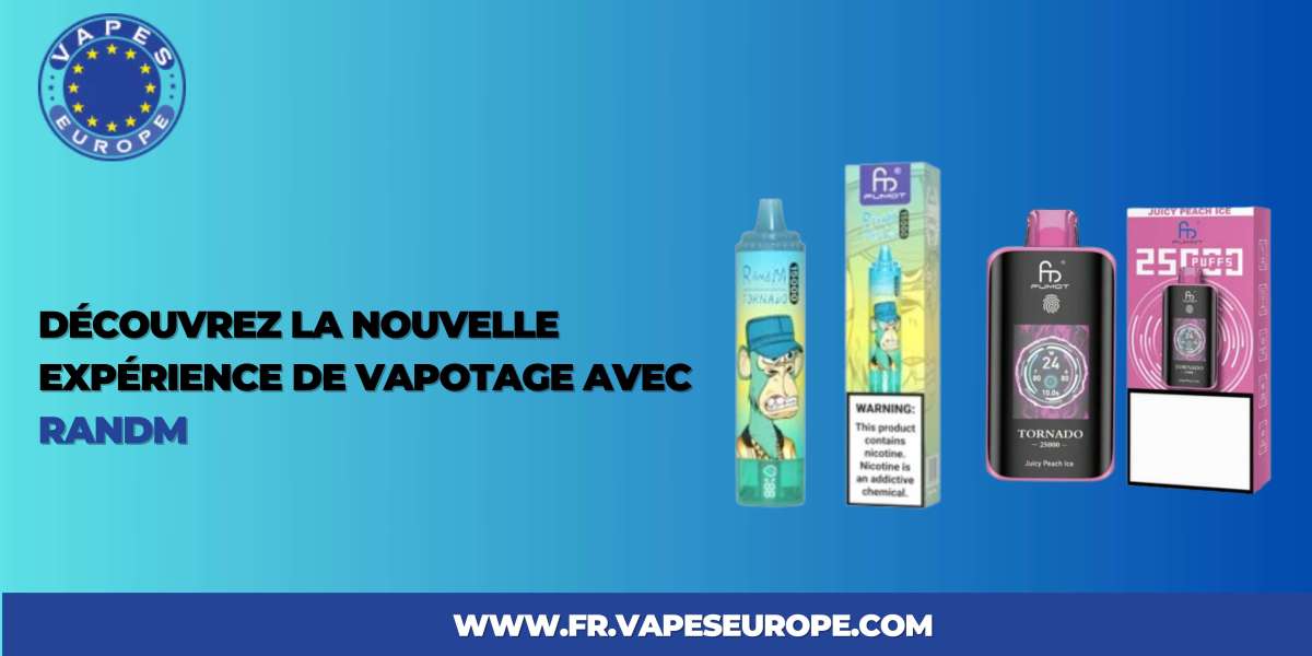 Découvrez la nouvelle expérience de vapotage avec randm