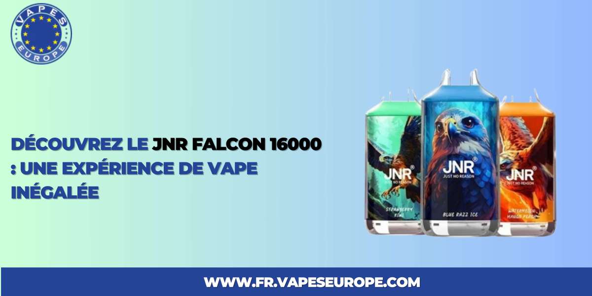 Découvrez le Jnr Falcon 16000 : Une Expérience de Vape Inégalée