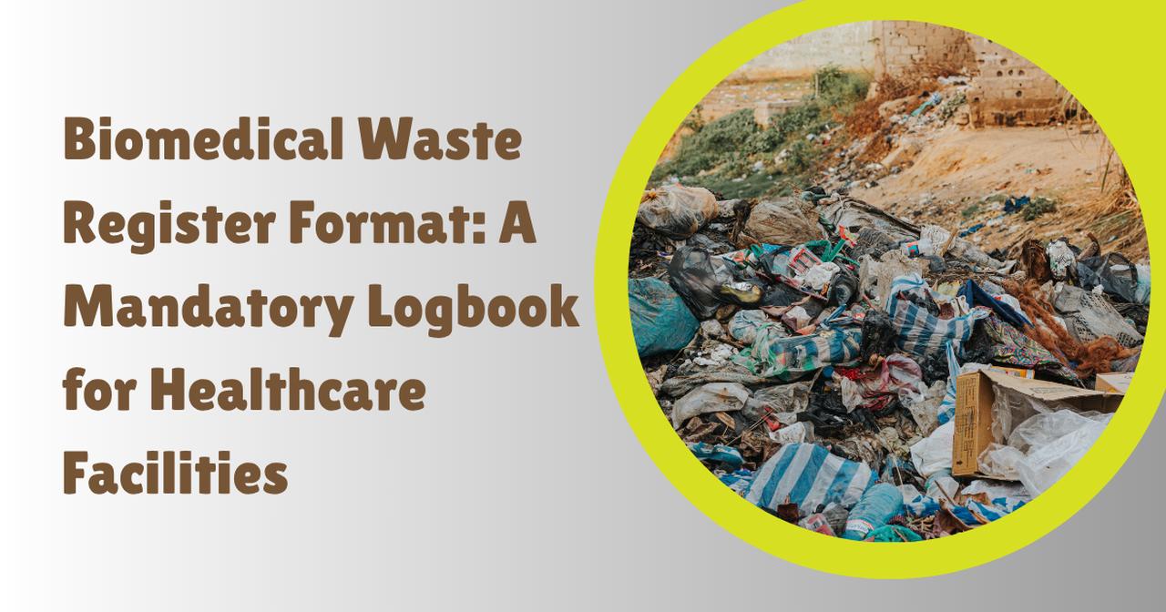 Biomedical Waste Register Format: A Mandatory Logbook for Healthcare Facilities | Articles | corpseed ites | Gan Jing World - Technology for Humanity | Video & Movie Streaming