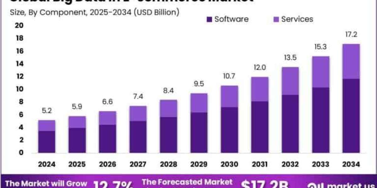 Big Data in E-commerce Market size is growing at a CAGR of 12.70%
