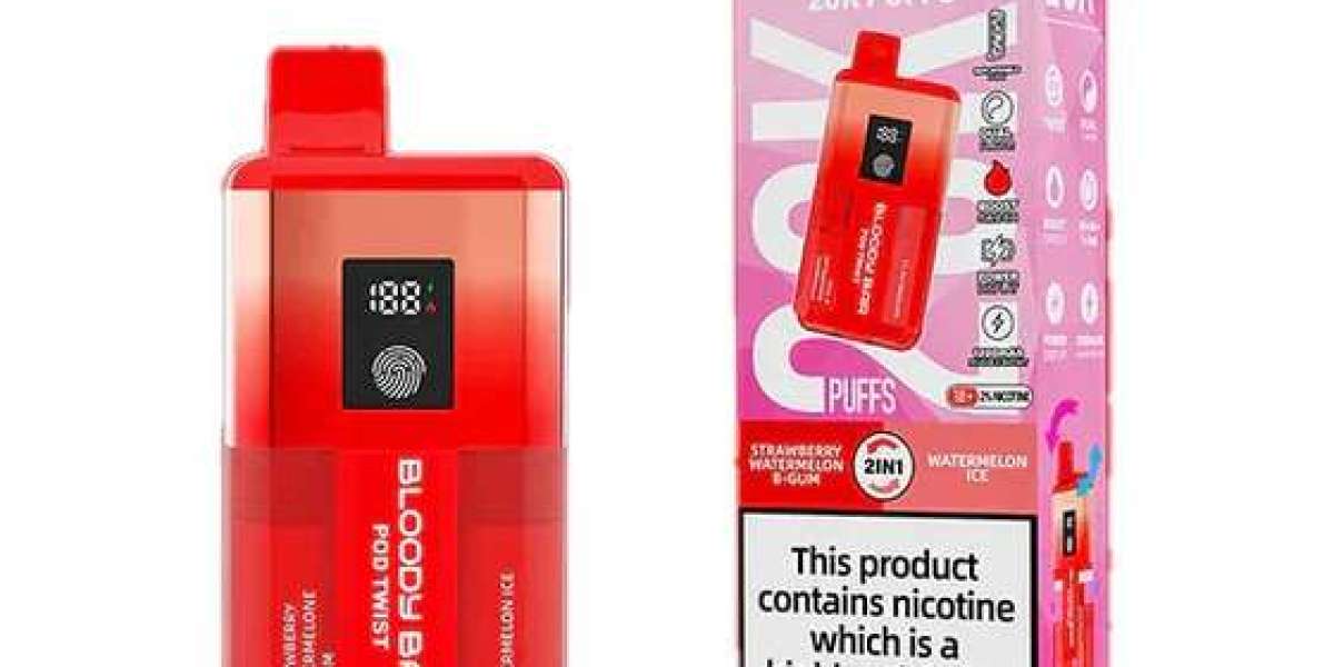 A Journey in Every Puff: Discover Bloody Bar Ultra Twist 20K Prefilled Kit