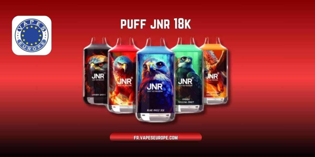 Puff JNR 18K : L’Excellence du Vapotage Haute Capacité
