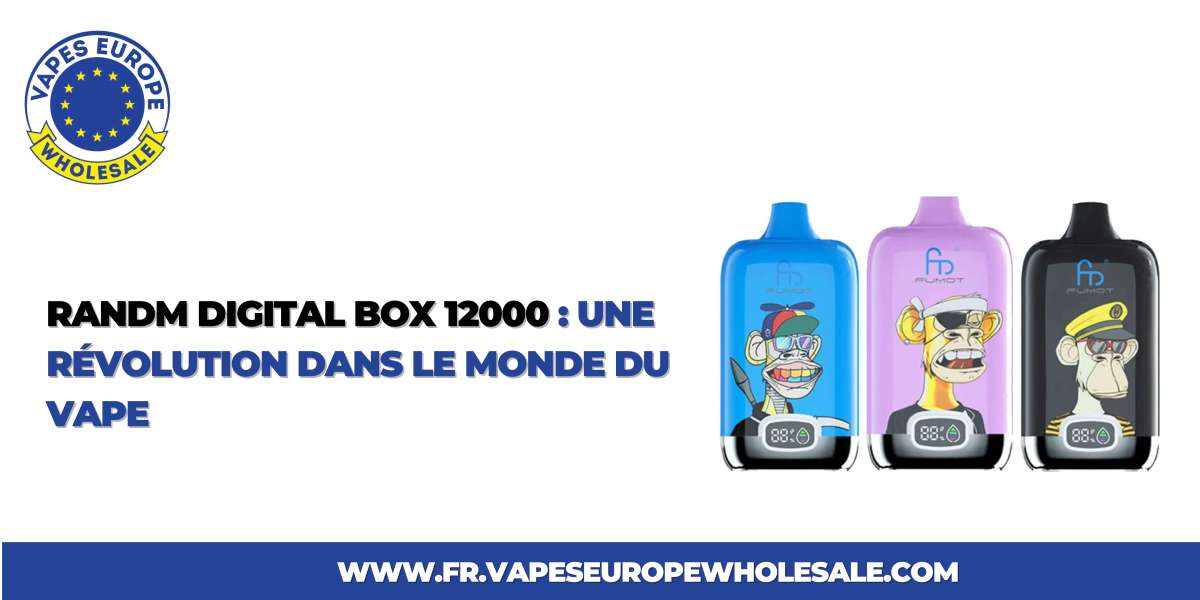 Randm Digital Box 12000 : Une Révolution dans le Monde du Vape