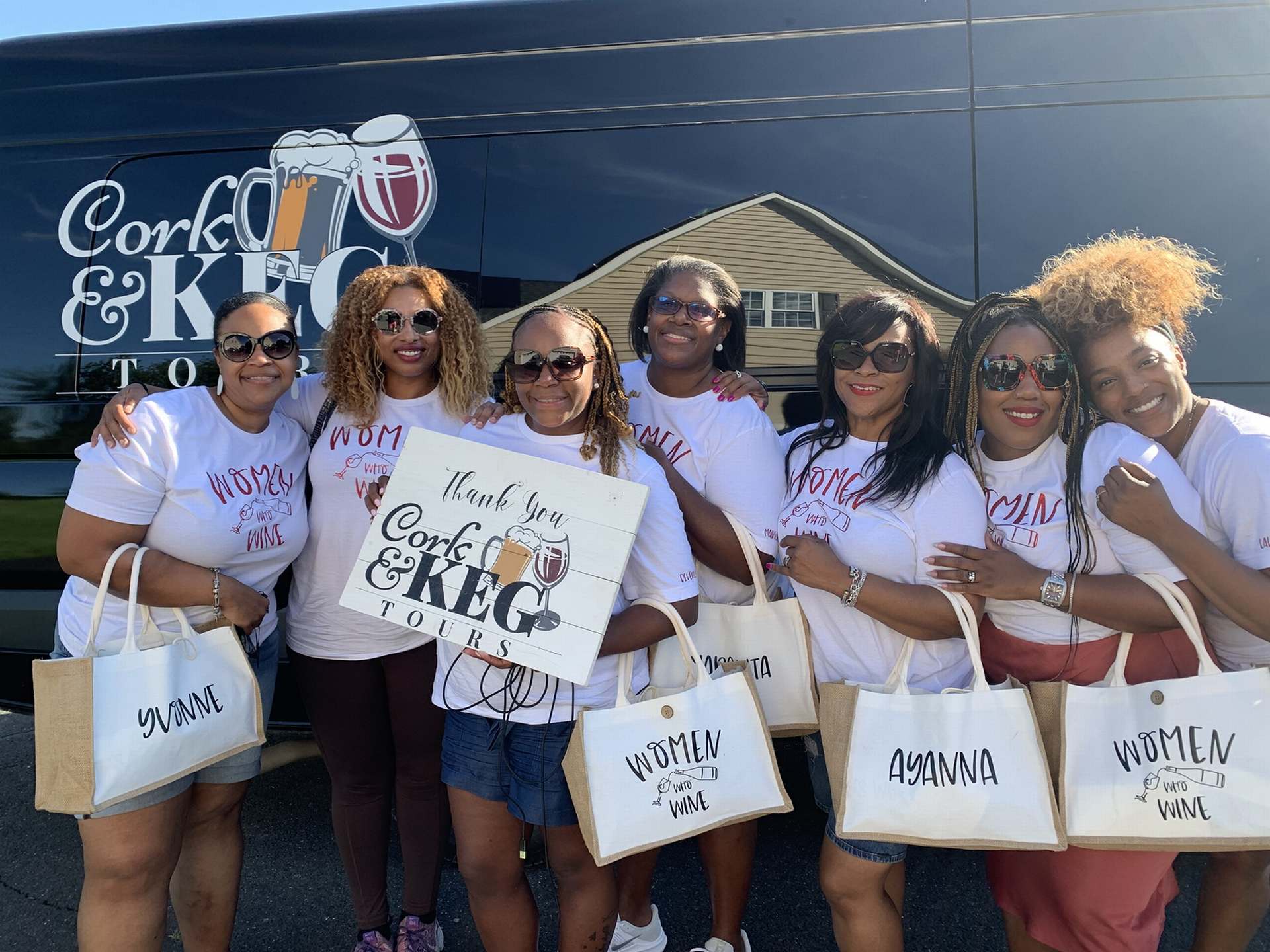 Private Events in Loudoun County | Wine & Brewery Tour with Cork & Keg Tours in Loudoun County