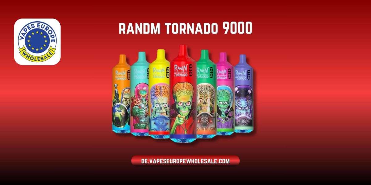 RandM Tornado 9000 – Innovation im Bereich der Einweg-E-Zigaretten