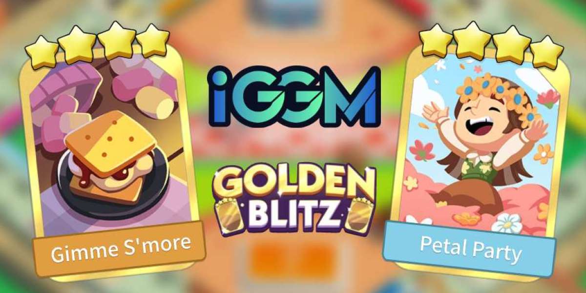 IGGM - Monopoly GO Golden Cards "Gimme S'more" & "Petal Party" Pre-Order