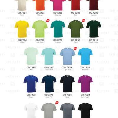 CRR3600 Dry Pique Round Neck T-shirts Profile Picture