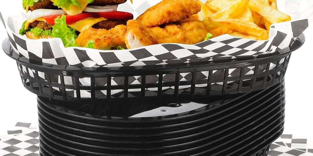 Custom Food Basket Liners Designed for Clean and Branded Service
