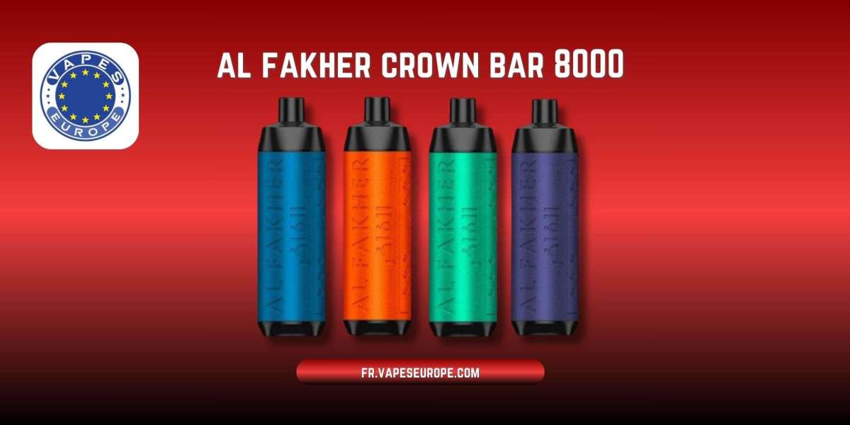 Al Fakher Crown Bar 8000 : Une révolution dans l’univers des puffs jetables