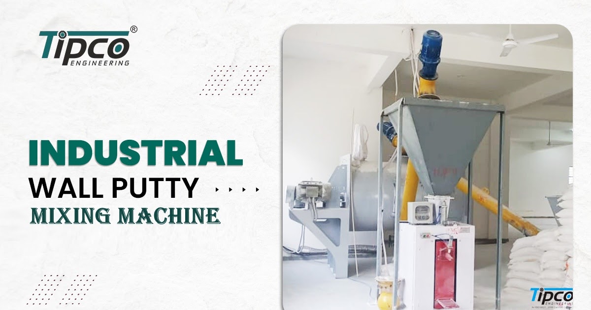 High-Performance Putty Mixing Machine for Smooth Finishing