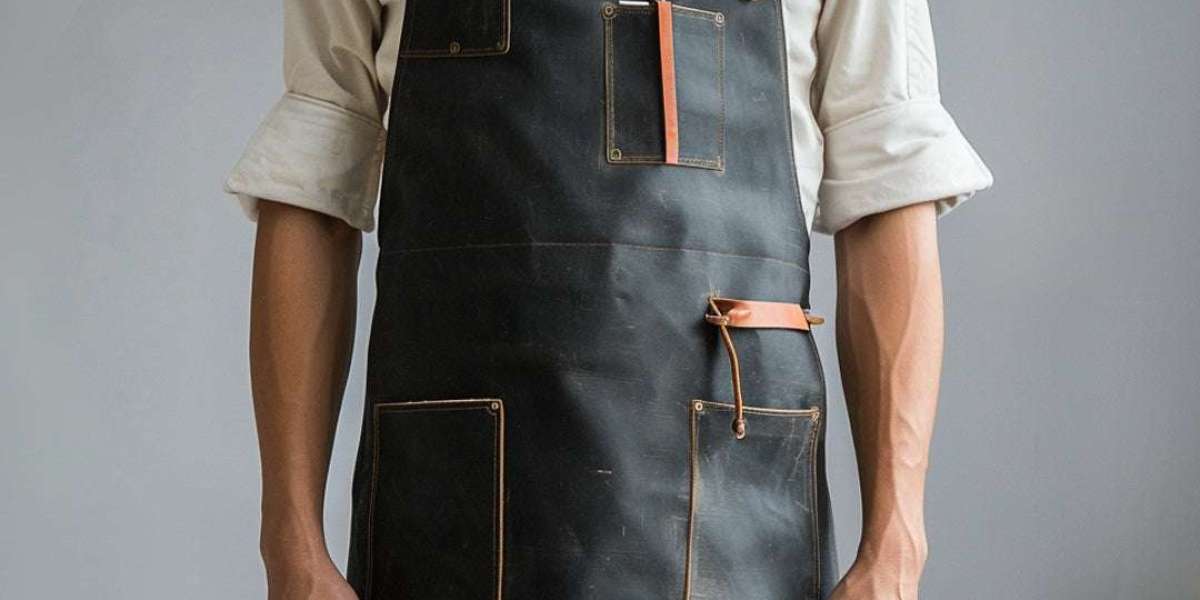 Elevate Your Kitchen Game with a Leather Cooking Apron