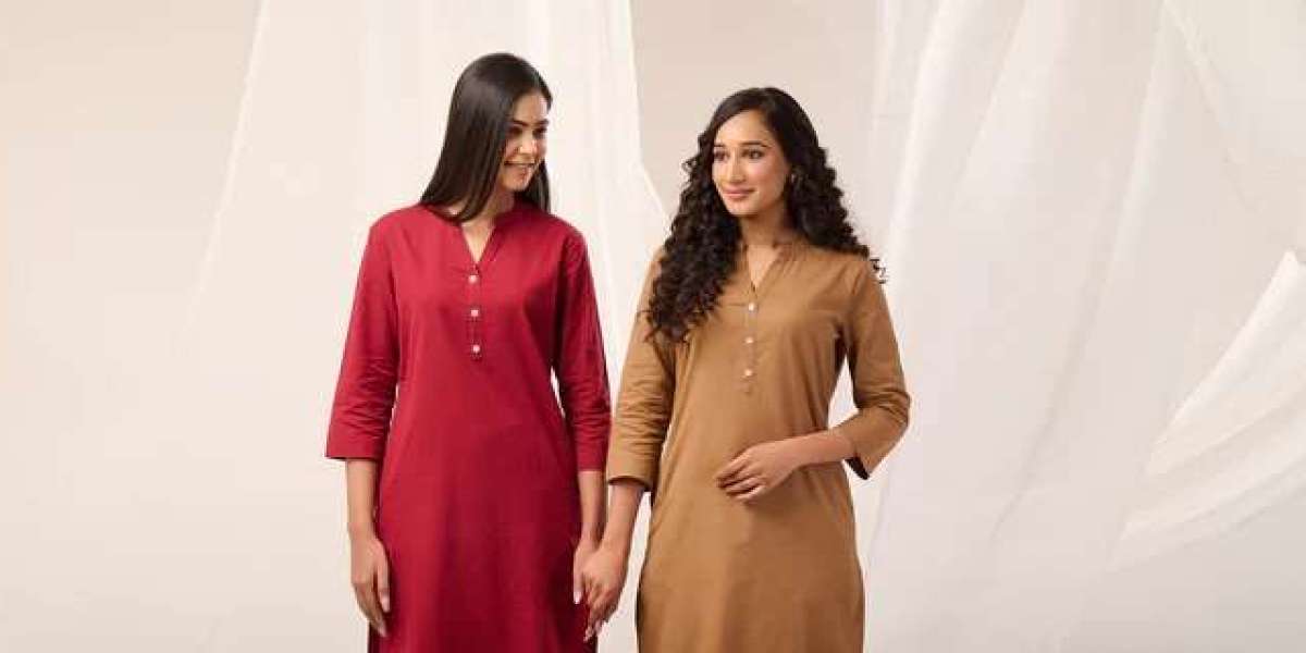 Elevate Everyday Style with Swaach Cotton Long Kurti for Women – Perfect Casual Wear