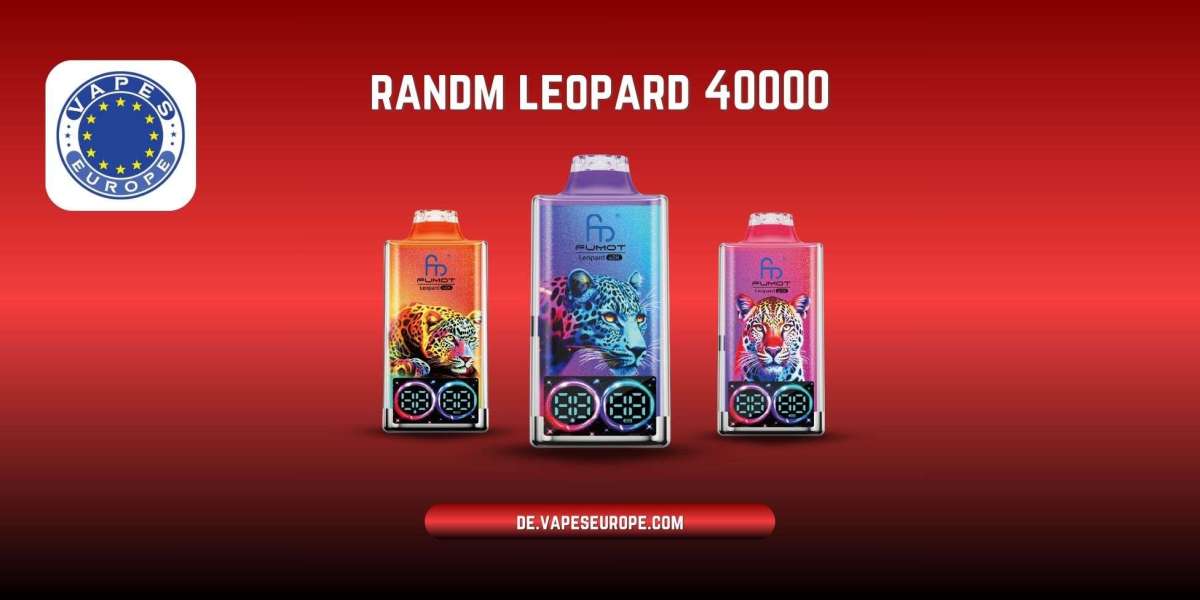 RandM Leopard 40000 – Die Zukunft der Einweg E-Zigaretten mit 40000 Puffs