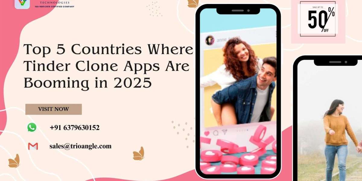 Top 5 Countries Where Tinder Clone Apps Are Booming in 2025