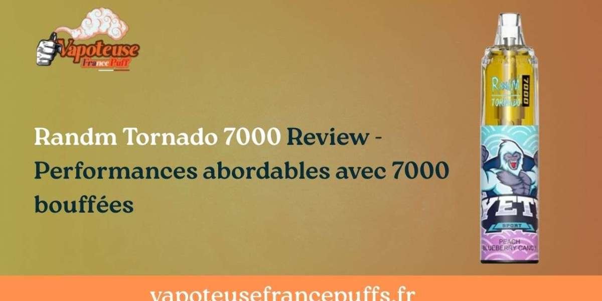 Randm Tornado 7000 Review - Performances abordables avec 7000 bouffées