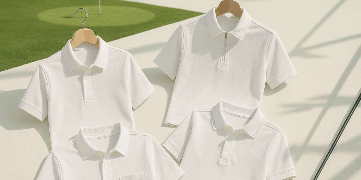 Short Sleeve White Shirt is the Secret Weapon for Golf Fashion