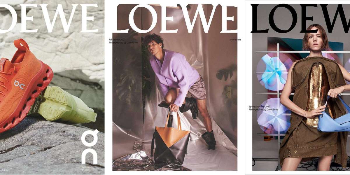 Loewe X On Sneakers collared dress and strappy