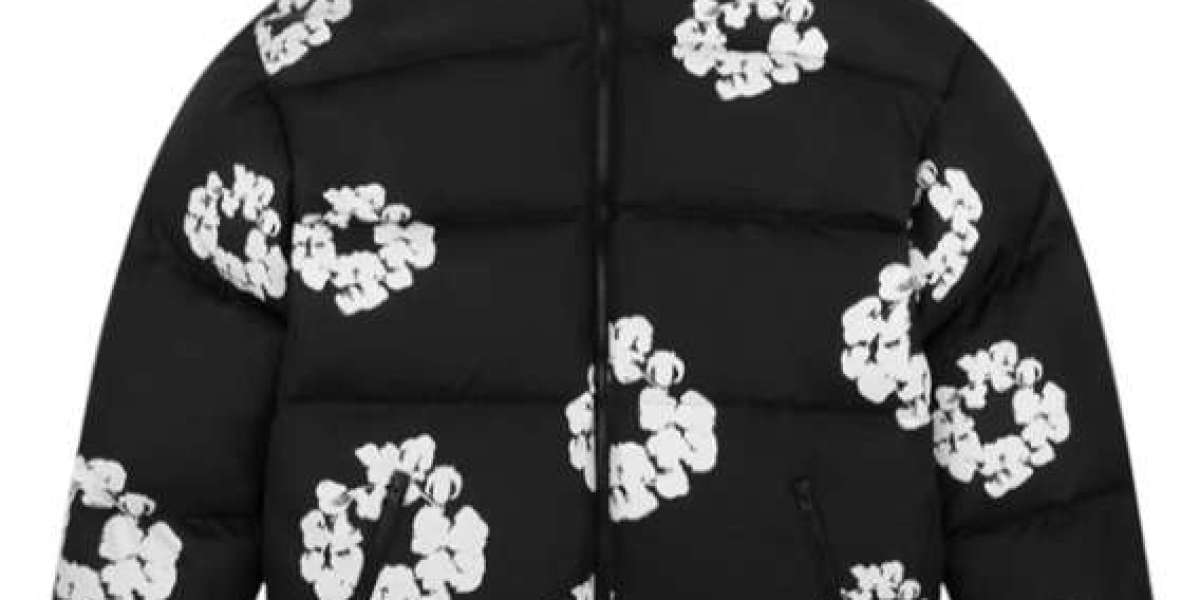 Timeless Winter Essential: The Black Cotton Puffer Jacket