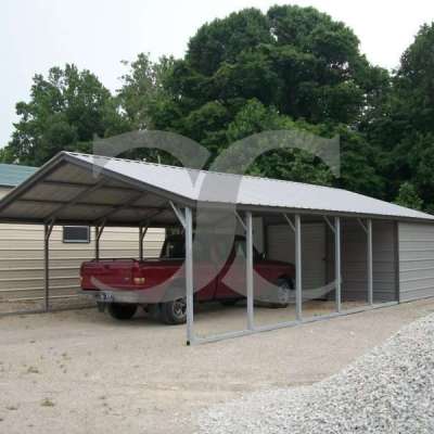 Carport | Vertical Roof | 18W x 36L x 7H Utility Profile Picture