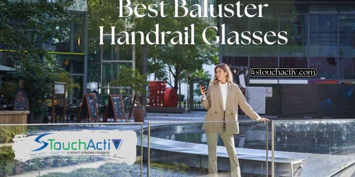Dubai Best Baluster Handrail Glasses work terraces & stairs