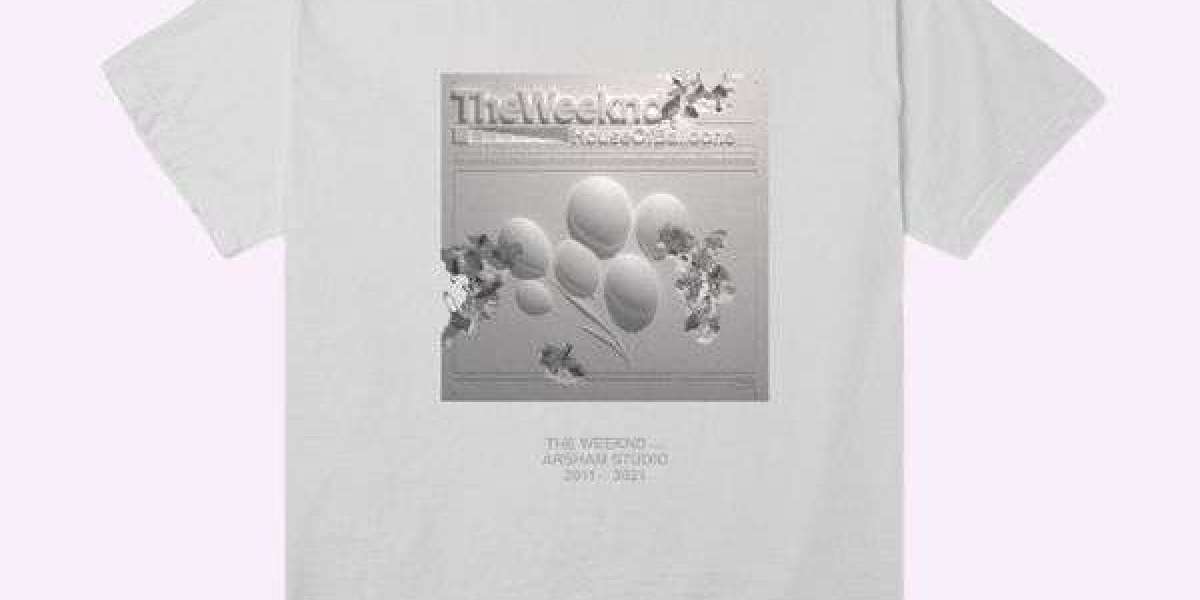 Weeknd merch with iconic prints