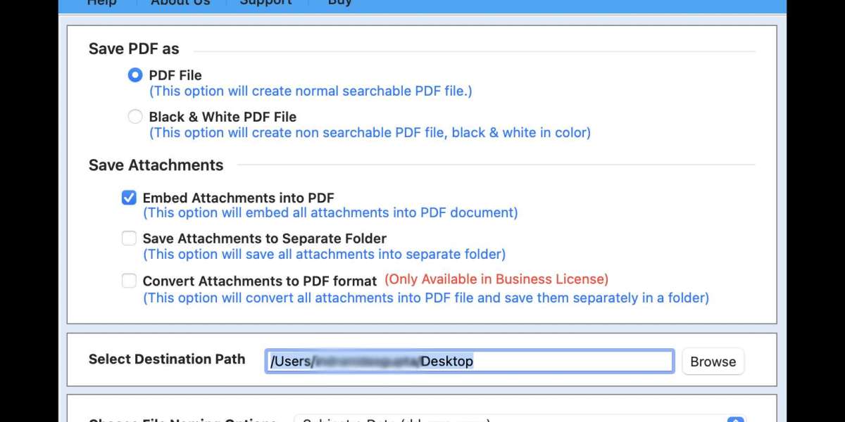 Save Apple Mail MBOX Emails into PDF File on Mac