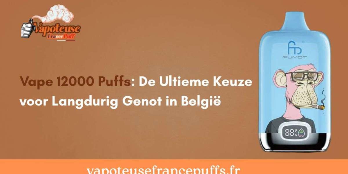 Vape 12000 Puffs: De Ultieme Keuze voor Langdurig Genot in België
