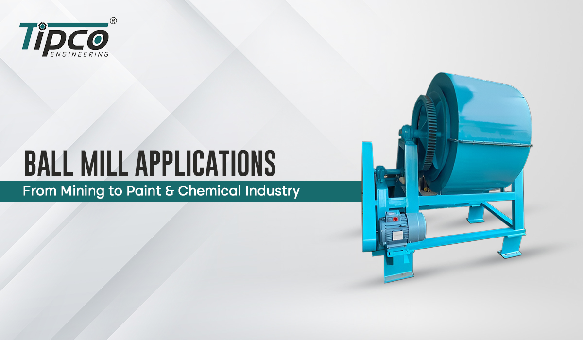 Ball Mill Machine: From Mining to Paint & Chemical Industry