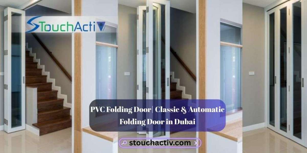 PVC Folding Door| Classic & Automatic  Folding Door in Dubai