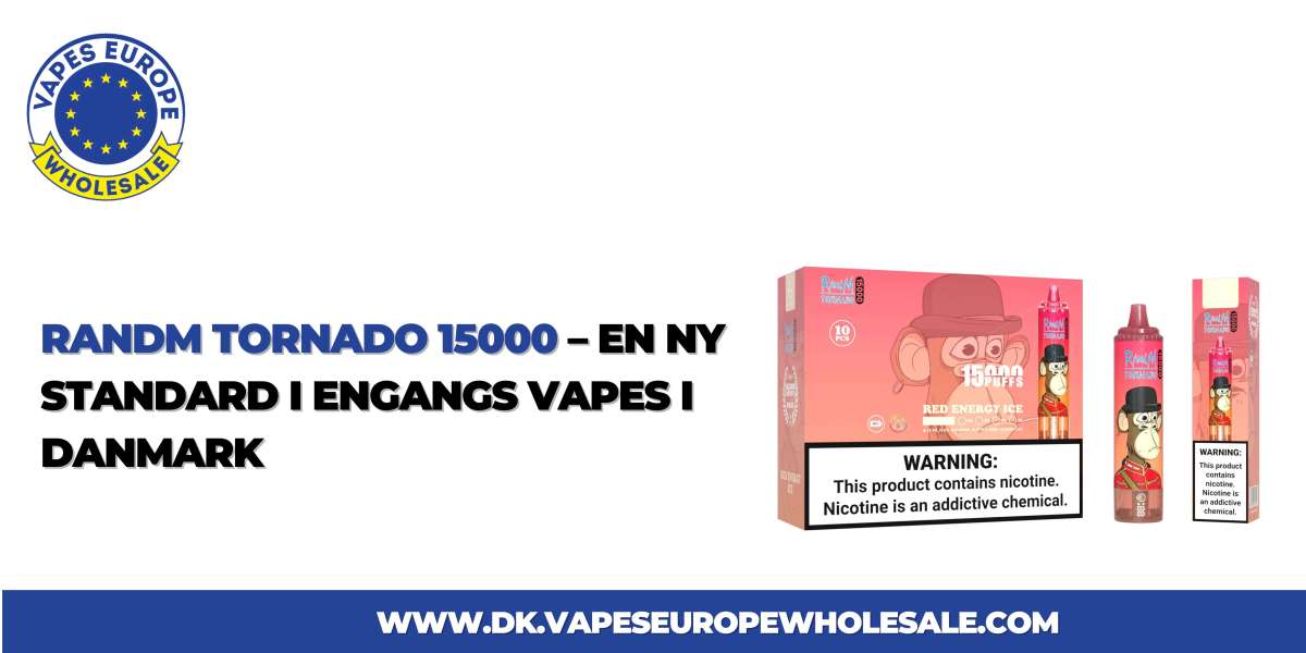 RandM Tornado 15000 – En Ny Standard i Engangs Vapes i Danmark