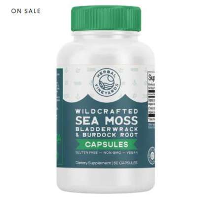 Organic Sea Moss Capsules for Digestion Improvement Profile Picture