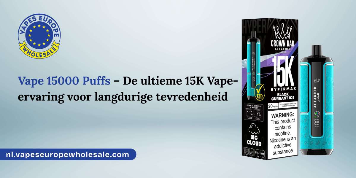 Vape 15000 Puffs – De ultieme 15K Vape-ervaring voor langdurige tevredenheid
