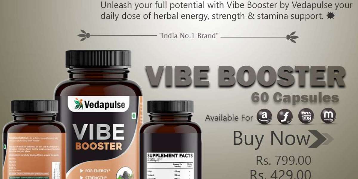 Vedapulse Vibe Booster 60 Capsules | Boost Your Stamina