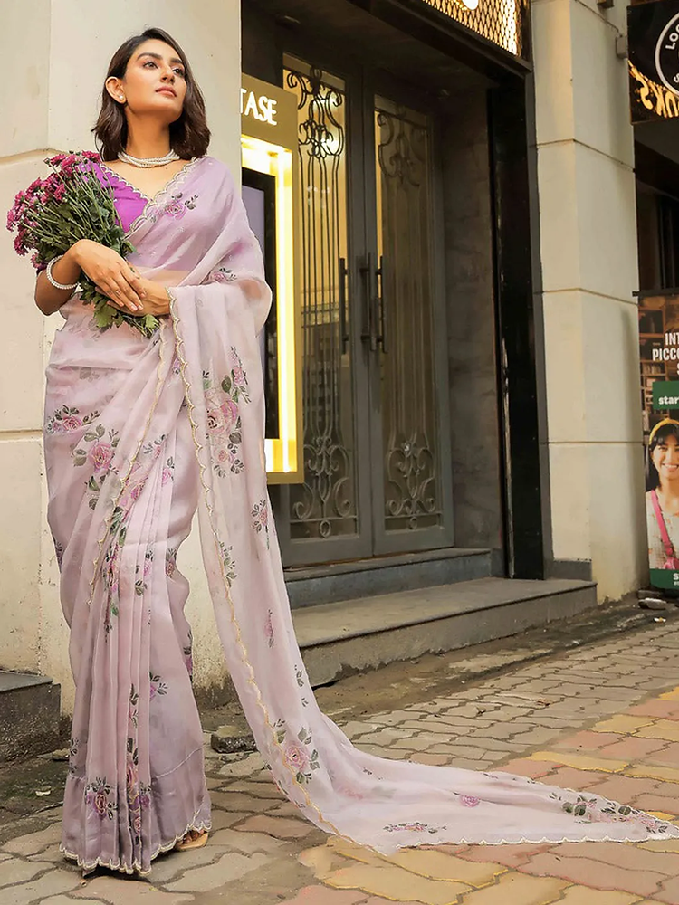 Why Floral Sarees Are Perfect for Festive Celebrations