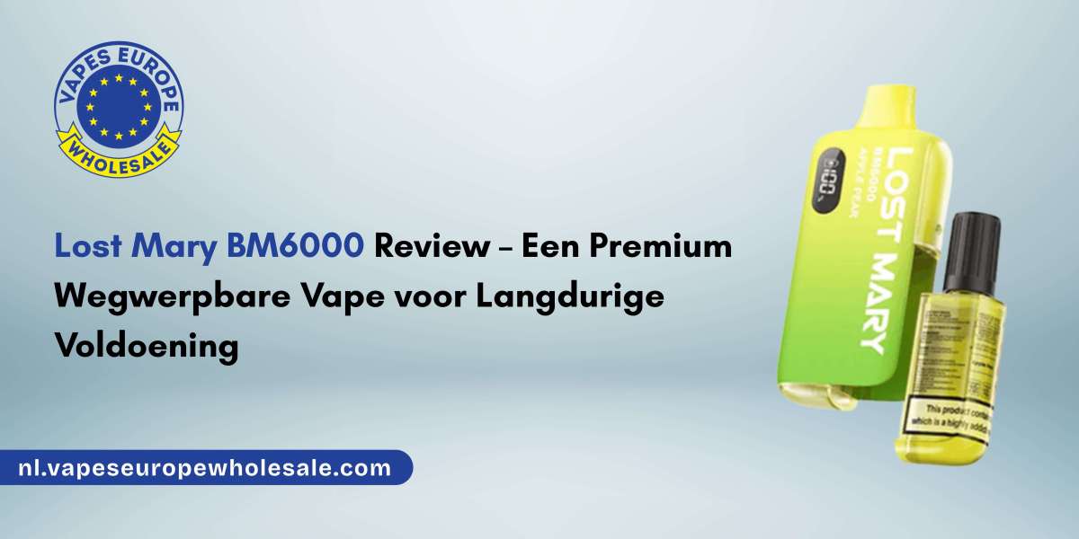 Lost Mary BM6000 Review – Een Premium Wegwerpbare Vape voor Langdurige Voldoening