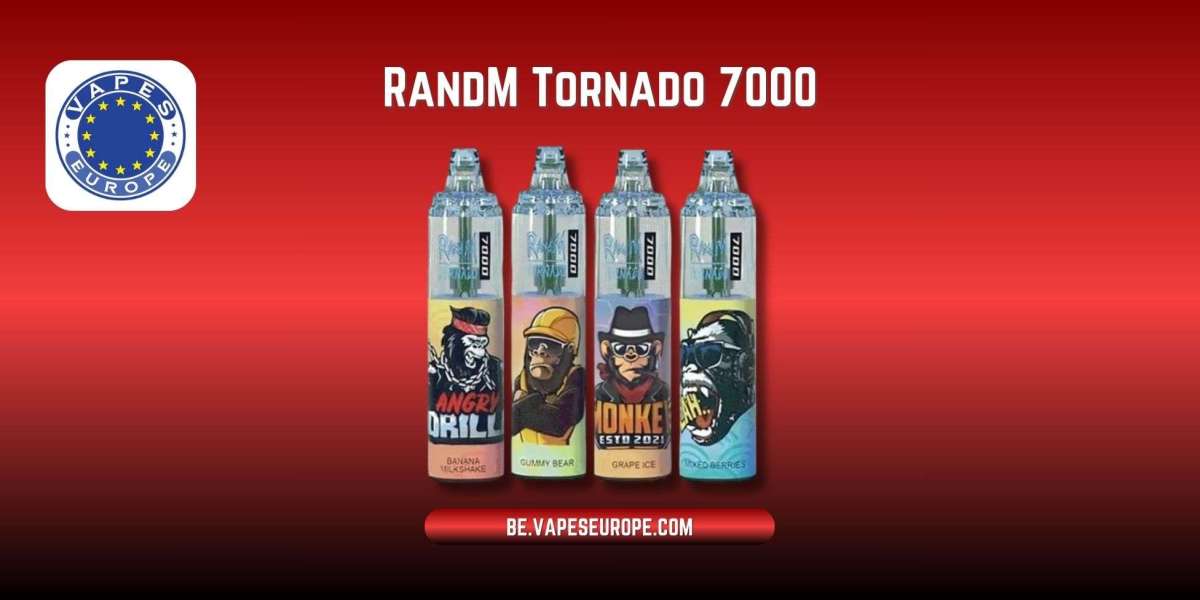 RandM Tornado 7000 – De Populaire Disposable Puff Met Krachtige Prestaties