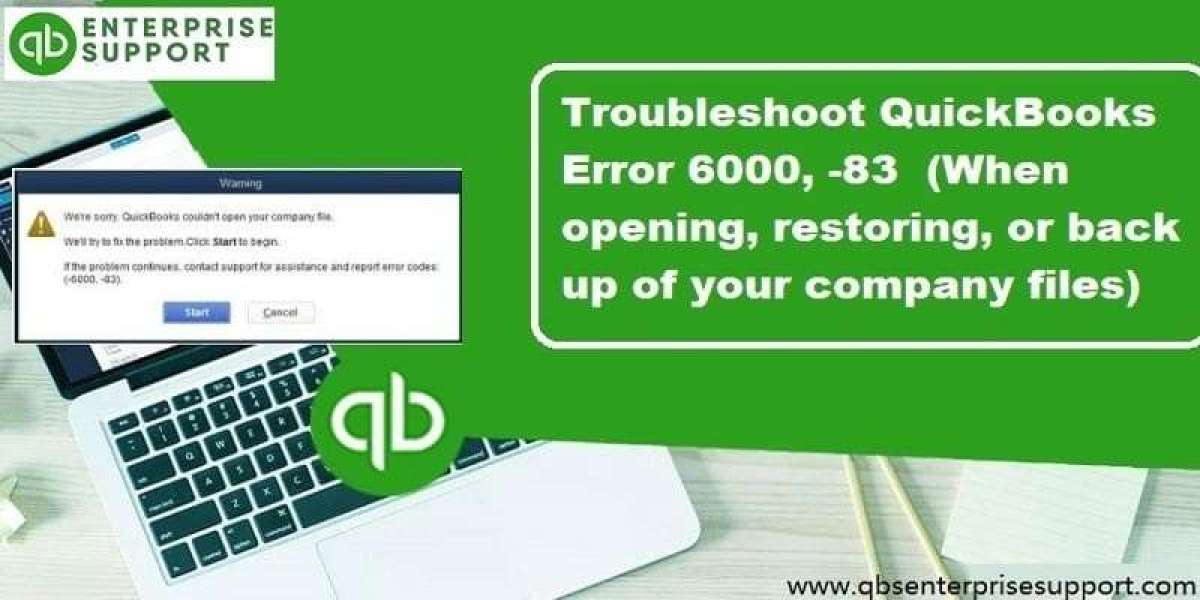 How to Fix QuickBooks Error 6000, 83 (Effective Steps)?